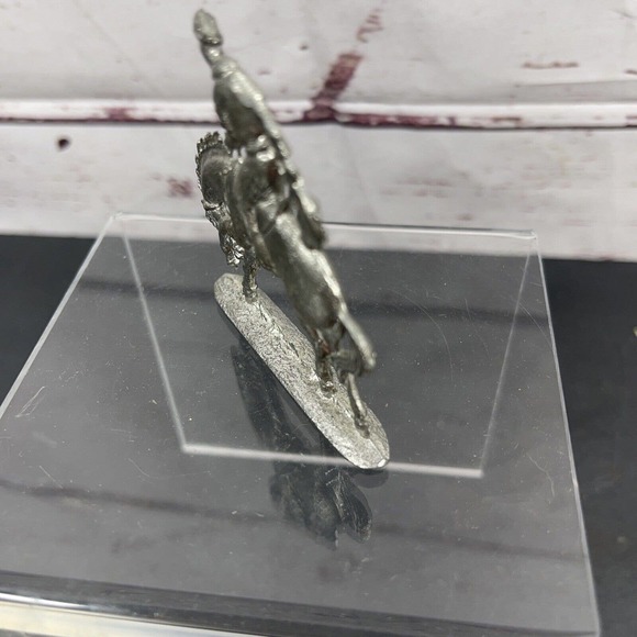 Vintage 1970's Greenfield Village Die Cast Thin Cowboy Figure - Picture 4 of 9